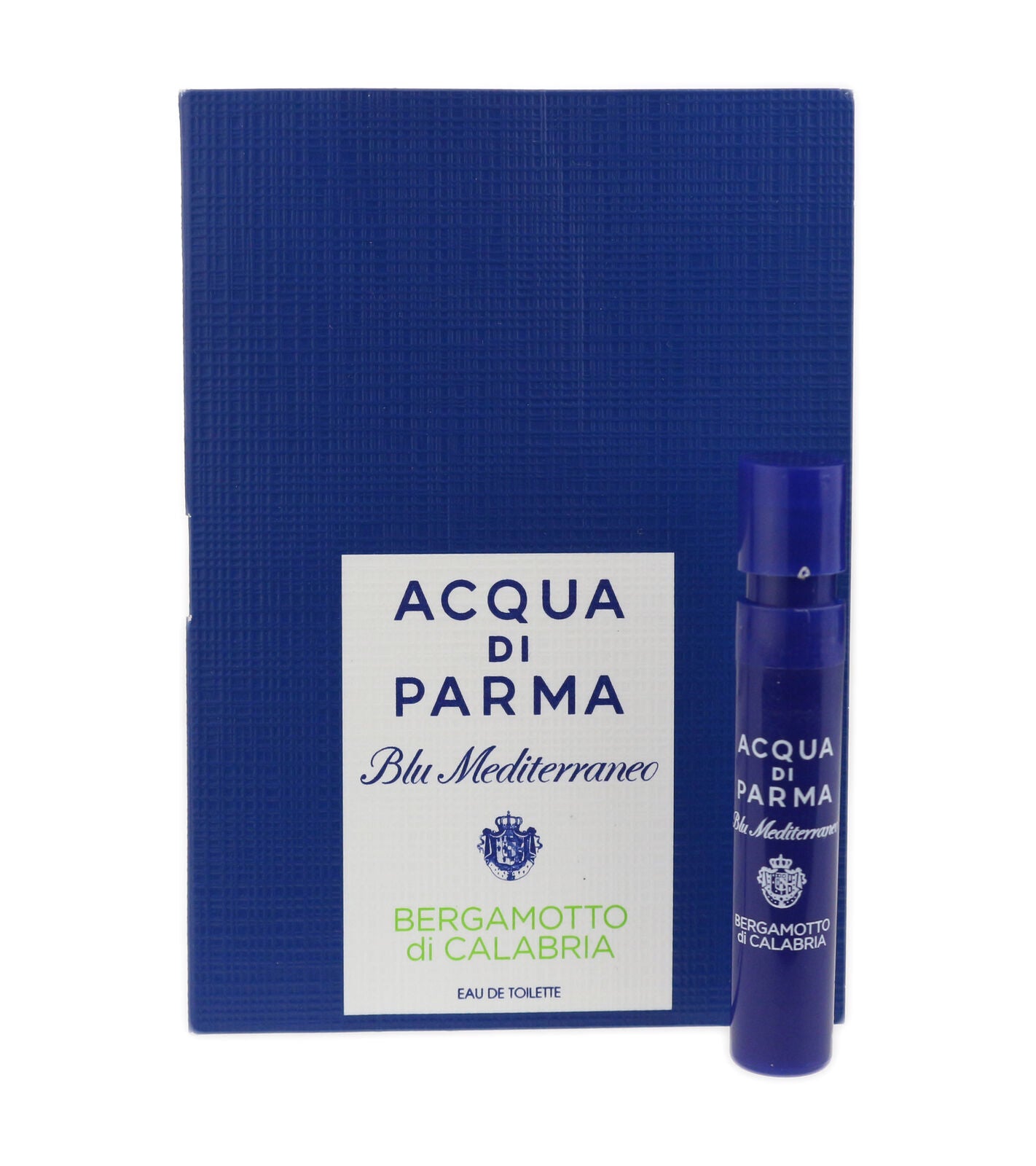 Acqua Di Parma Blu Mediterraneo Bergamotto di Calabria 1,2 ml 0,04 fl. onz. muestras de perfumes oficiales, Acqua Di Parma Blu Mediterraneo Bergamotto di Calabria 1,2 ml 0,04 fl. onz. muestra de fragancia, Acqua Di Parma Blu Mediterraneo Bergamotto d