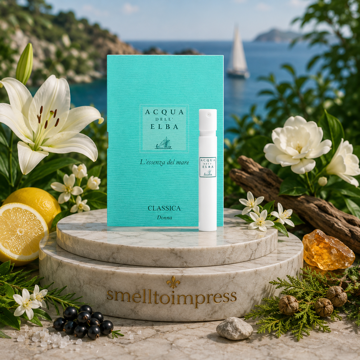 imagen de muestra oficial de perfume Acqua dell' Elba Classica Donna 1,2 ml 0,04 fl. oz
