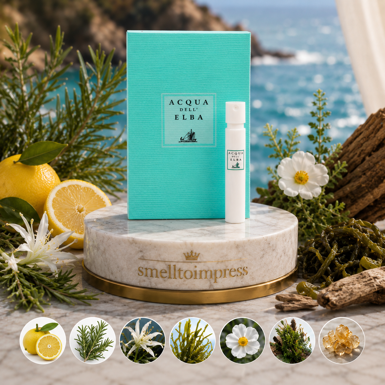 Acqua dell' Elba Home Mare muestra oficial de perfume 1,2 ml 0,04 fl. oz