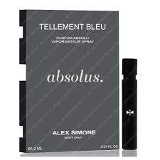 Alex Simone Tellement Bleu Parfum Absolu 1,2 ml 0,04 fl. onz. muestras oficiales de perfumes