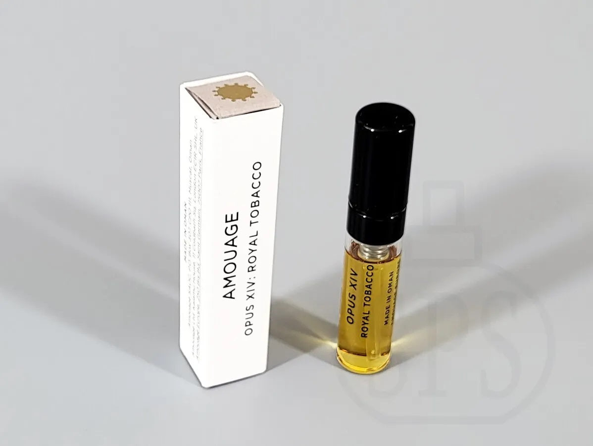 Muestra oficial del perfume Amouage Opus XIV Royal Tobacco 2 ml (0,06 oz)