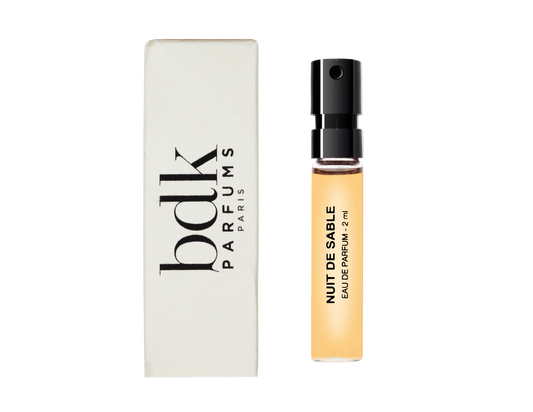 Bdk Parfums Nuit de Sable Eau de Parfum 2ml 0.06 fl. muestra de perfume oficial oz