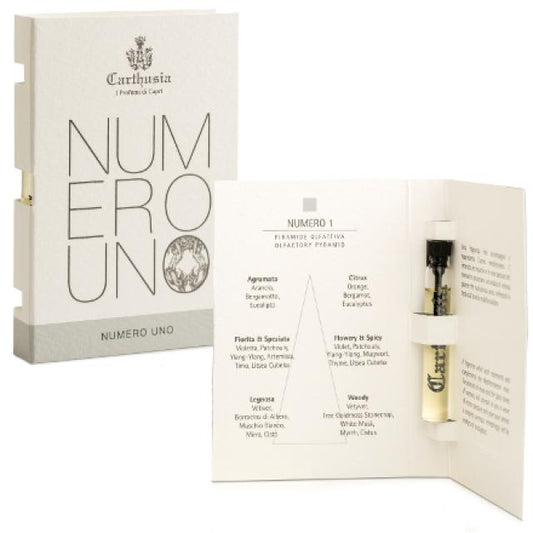 Carthusia Numero Uno 2ml 0.06 oz probador de perfume de muestra oficial de perfume