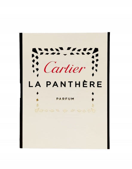 Muestra oficial del perfume Cartier La Panthere 1,5 ml (0,05 fl. oz.)
