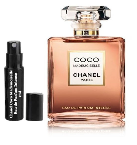 Chanel Coco Mademoiselle Eau de Parfum Intense muestra de perfume de 1 ml