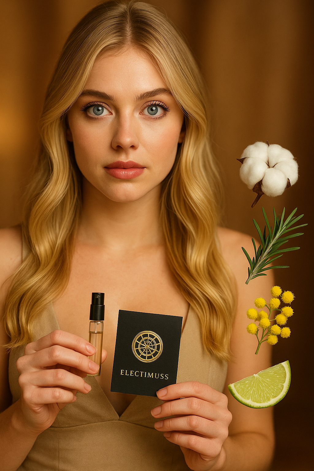 Probador oficial de fragancias Electimuss London Auster de 1,5 ml con notas de perfume