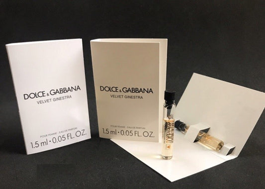 Dolce & Gabbana VELVET Ginestra 1.5ml muestra de perfume oficial