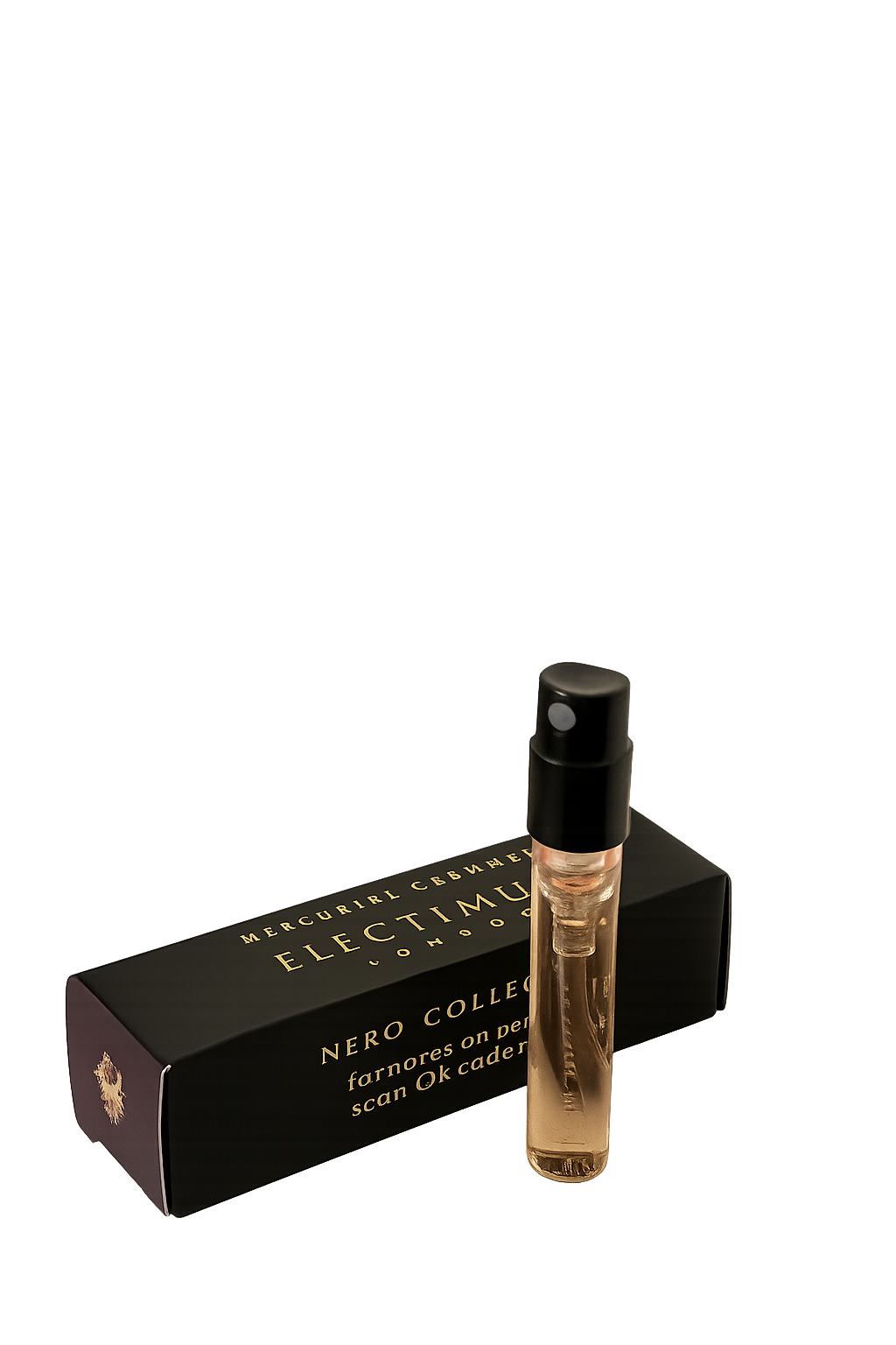 Muestra oficial del perfume Electimuss London Mercurial Cashmere de 1,5 ml