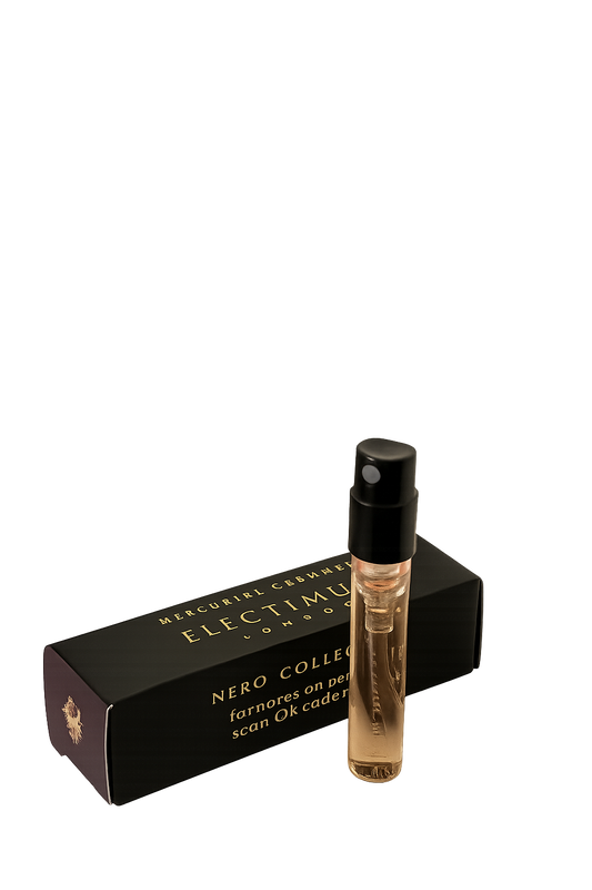 Muestra oficial del perfume Electimuss London Mercurial Cashmere de 1,5 ml