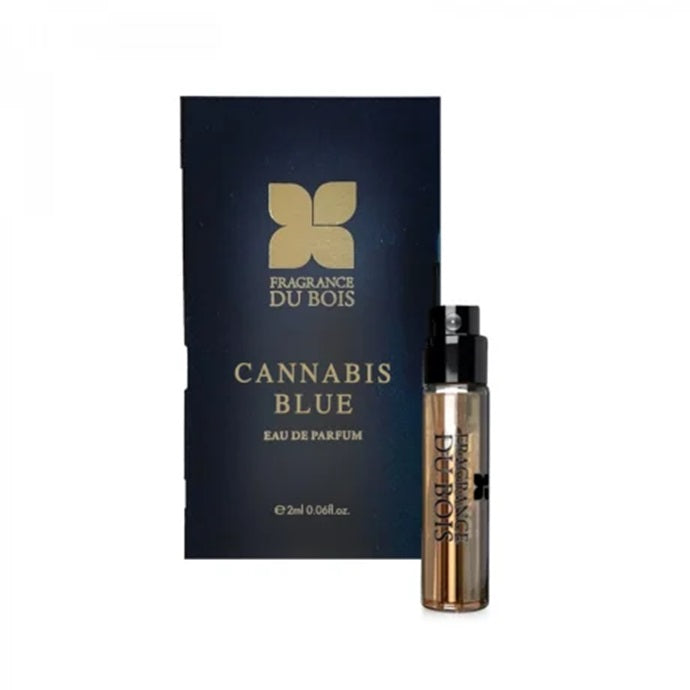 Fragancia Du Bois Cannabis Azul 2ml 0.06 fl. onz. Probador de perfume de muestra de perfume oficial
