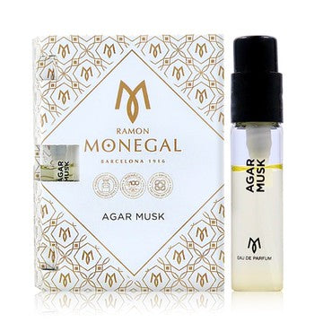 Ramon Monegal Agar Musk muestra de perfume oficial 2ml 0.06 fl.o.z. probador de perfumes