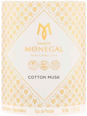 Muestra oficial del perfume Ramon Monegal Cotton Musk 2 ml (0,06 fl.o.z.)