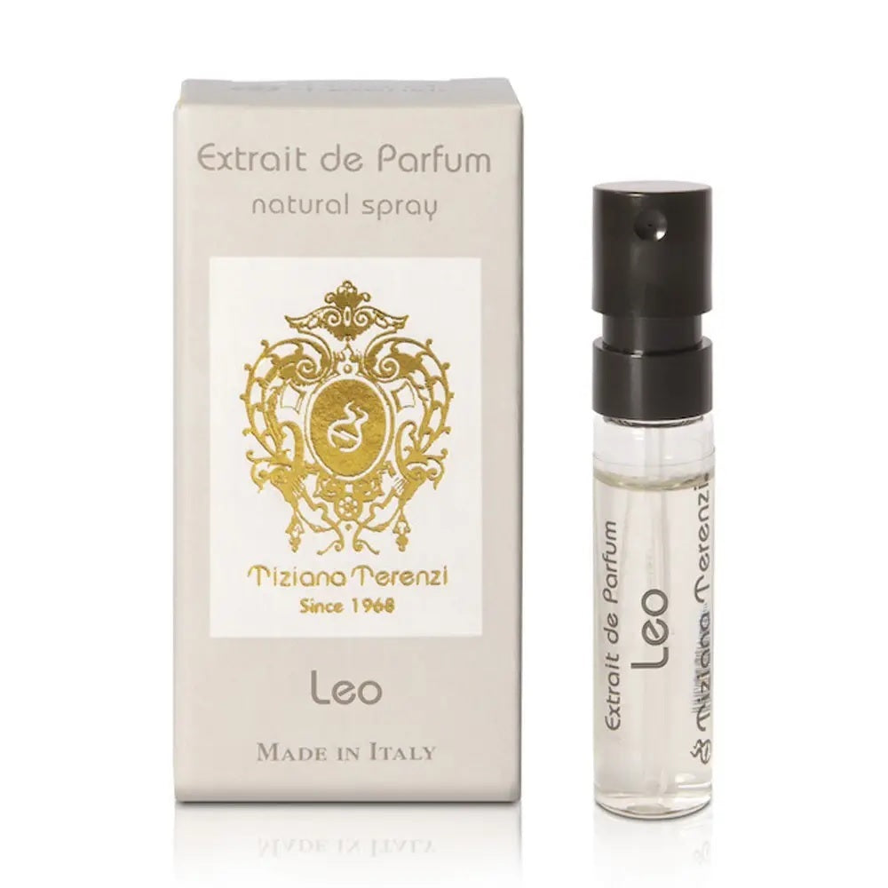 TIZIANA TERENZI Leo Extrait de parfum 0.05 OZ 1.5 ML probador de perfume de muestra oficial de perfume
