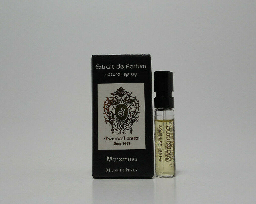 TIZIANA TERENZI Maremma Extrait de parfum 0.05 OZ 1.5 ML muestra oficial del perfume