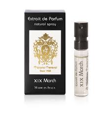 TIZIANA TERENZI XIX March Extrait de parfum 0.05 OZ 1.5 ML muestra oficial del perfume