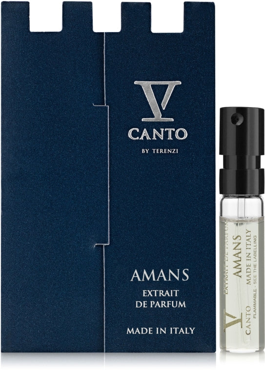 Muestras oficiales del perfume Amans by V Canto 1,5 ml