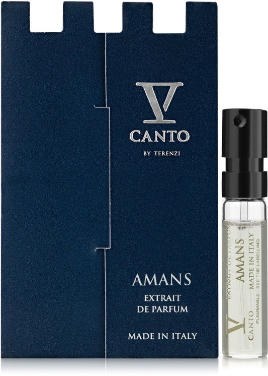 Muestras oficiales del perfume Amans by V Canto 1,5 ml