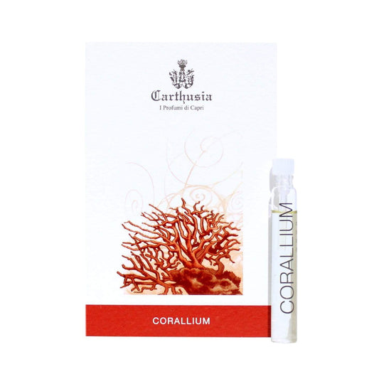 Muestra oficial del perfume Carthusia Carthusia Corallium tamaño 2ml 0.06 oz.