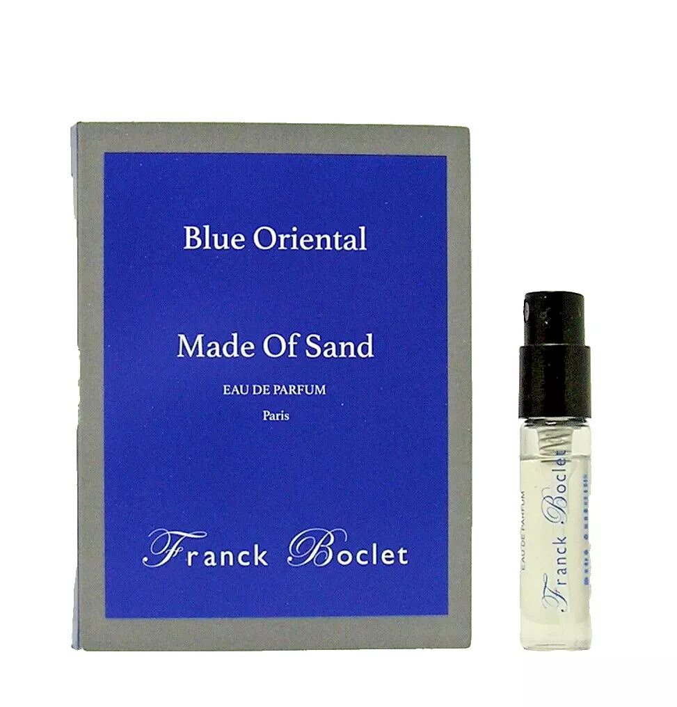 muestra oficial del perfume de Franck Boclet Made Of Sand 1,5 ml 0,54 oz.