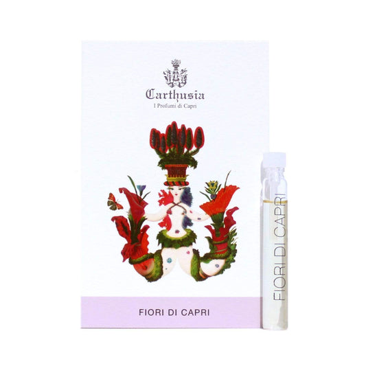 muestra oficial de perfume de Carthusia Fiori di Capri tamaño 2ml 0.06 oz.