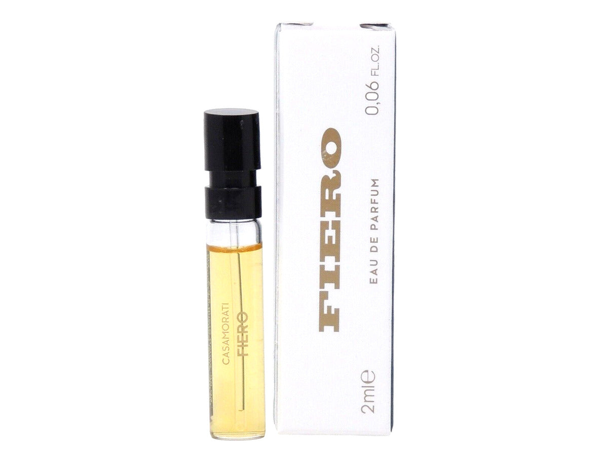 Muestra oficial del perfume Casamorati Fiero fragancia 2ml 0.06 fl. onz.