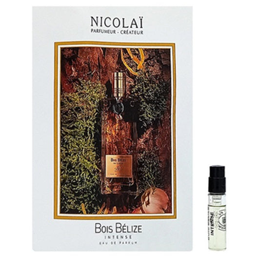 Muestras oficiales del perfume de la fragancia Nicolai Baikal Leather 1,8 ml 0,07 oz.
