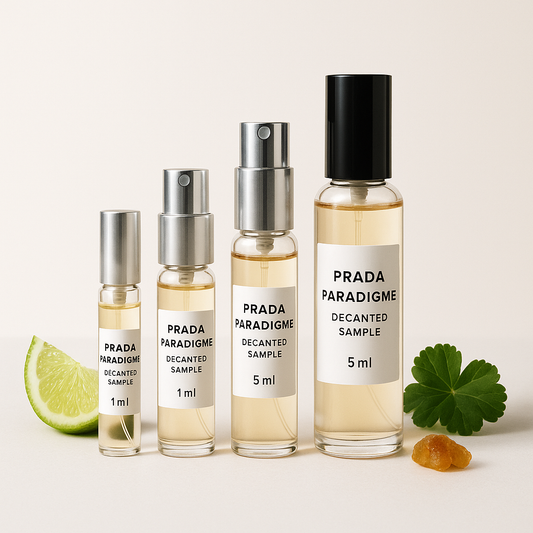 Muestras de perfume Prada Paradigme