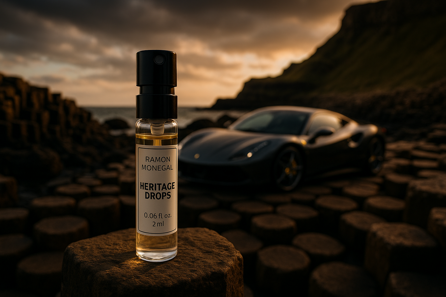 Ramon Monegal Heritage Drops Oficial Perfume Muestra 2ml 0.06 fl.o.z. Perfume tester Ramon Monegal Heritage Drops Oficial Perfume Muestra 2ml 0.06 fl.o.z. Perfume tester
