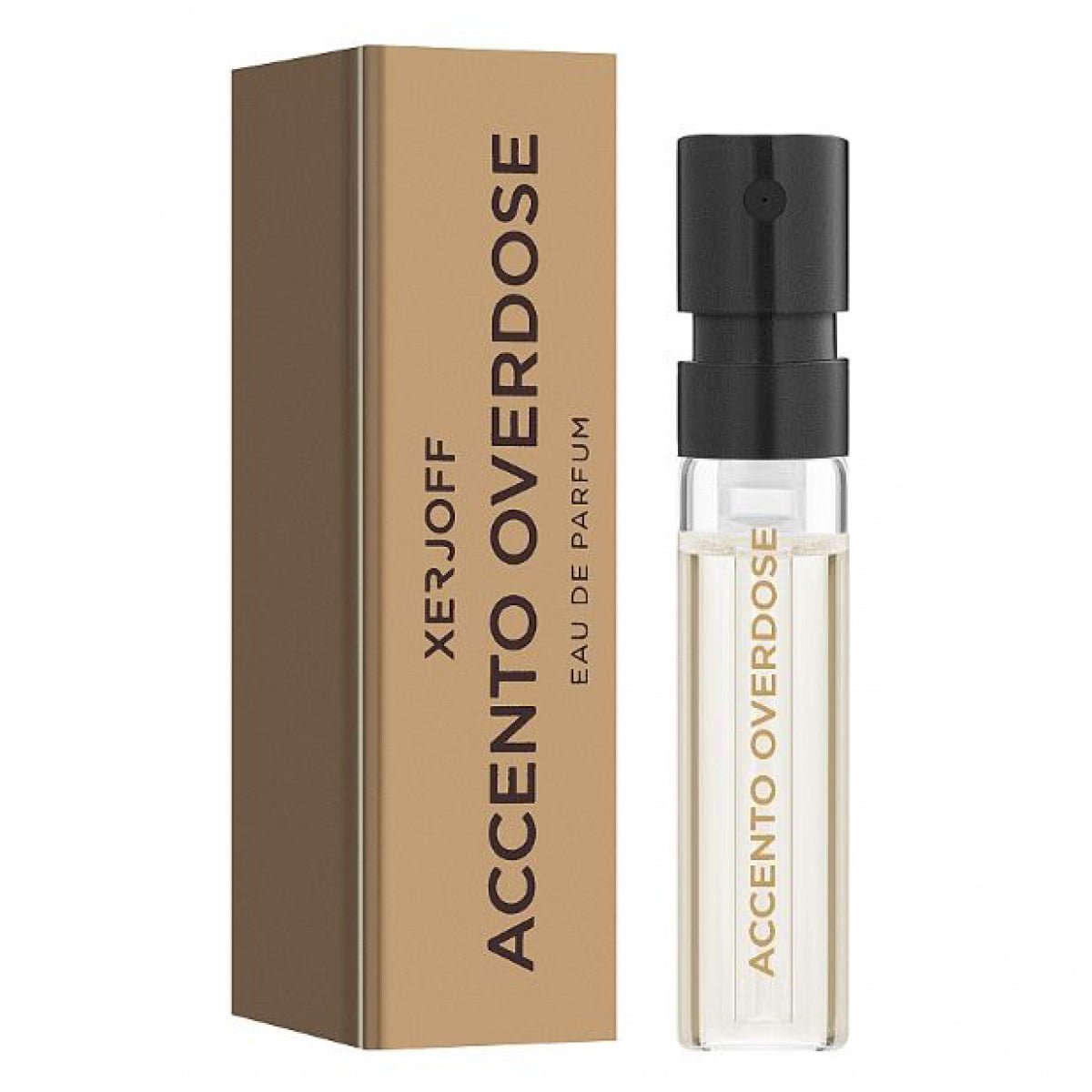 Muestras oficiales del perfume XERJOFF ACCENTO OVERDOSE 2.0ml