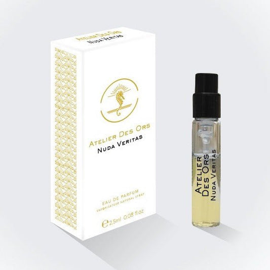 Atelier Des Ors Nuda Veritas 2.5 ml (0.08 fl. oz.) Muestras oficiales del perfume