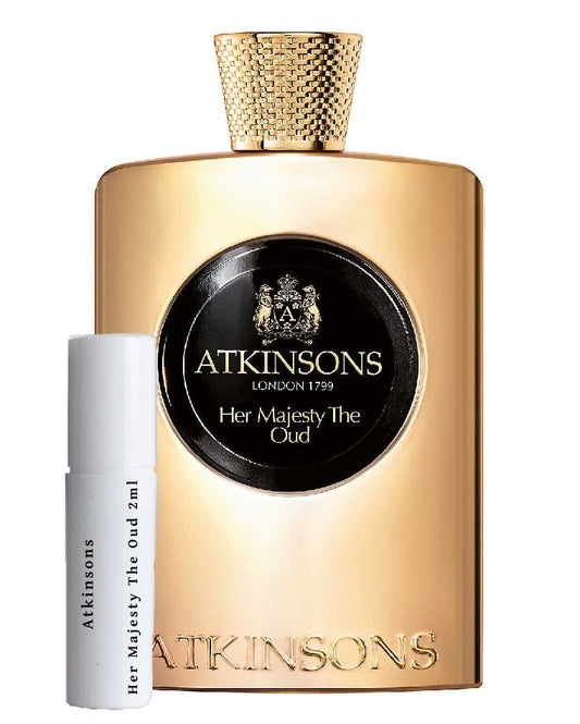 Muestras de Atkinsons Her Majesty The Oud 2 ml