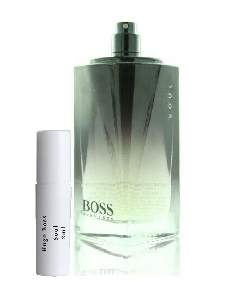 Fragancia descontinuada Hugo Boss Soul - Hugo Boss Soul - Hugo Boss - Muestra de 2 ml en spray - Huele para impresionar