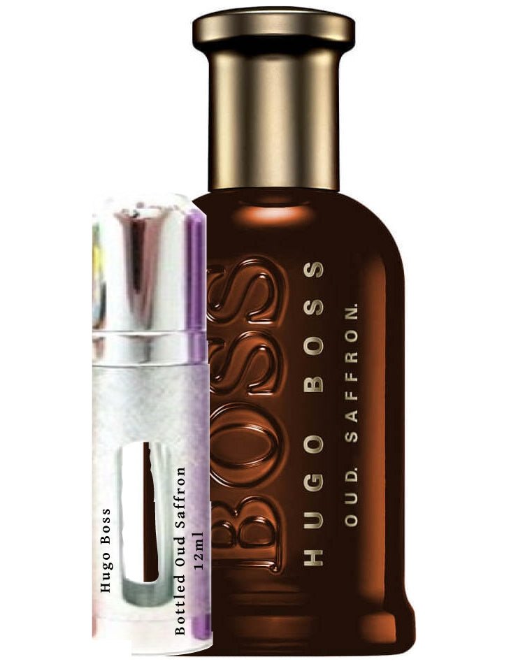 Hugo Boss Bottled Oud Saffron vial de 12 ml