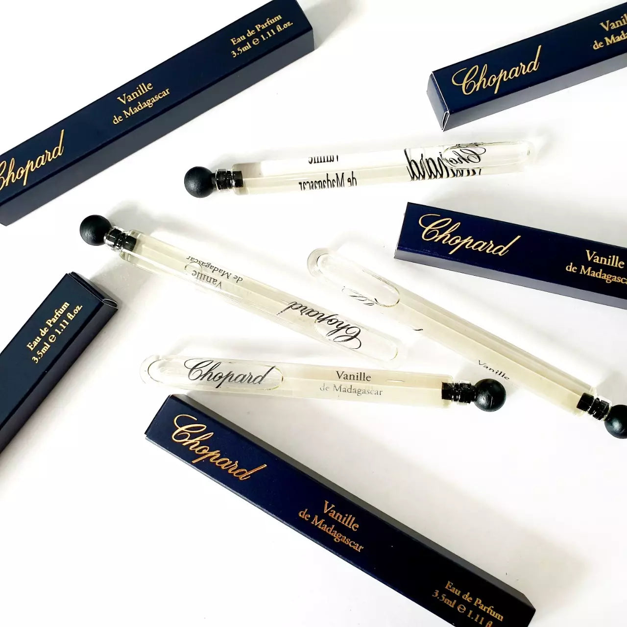 Chopard Vanille de Madagascar 3.5ml 0.12 fl. oz. muestra oficial - Chopard Rose Seljuke - Chopard Haute Parfumerie - Chopard Rose Seljuke 3.5ml 0.12 fl. oz. mini - smelltoimpress