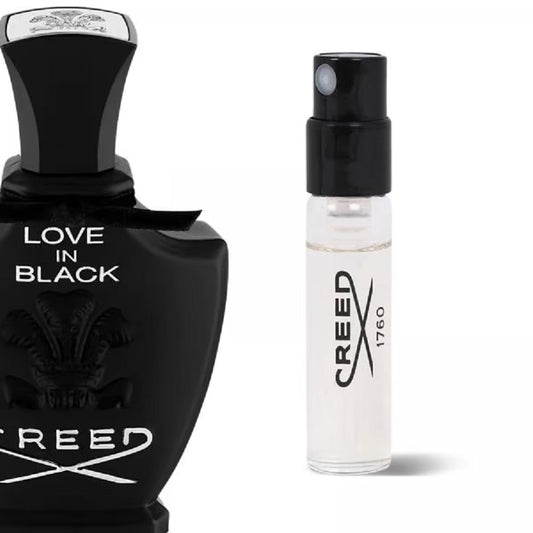 Muestra oficial del perfume Creed Love in Black edp 1,7 ml (0,06 fl. oz.)