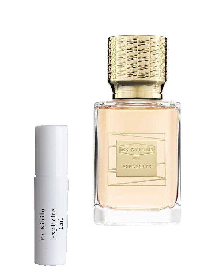 Muestra de aroma Ex Nihilo Explicite 1 ml