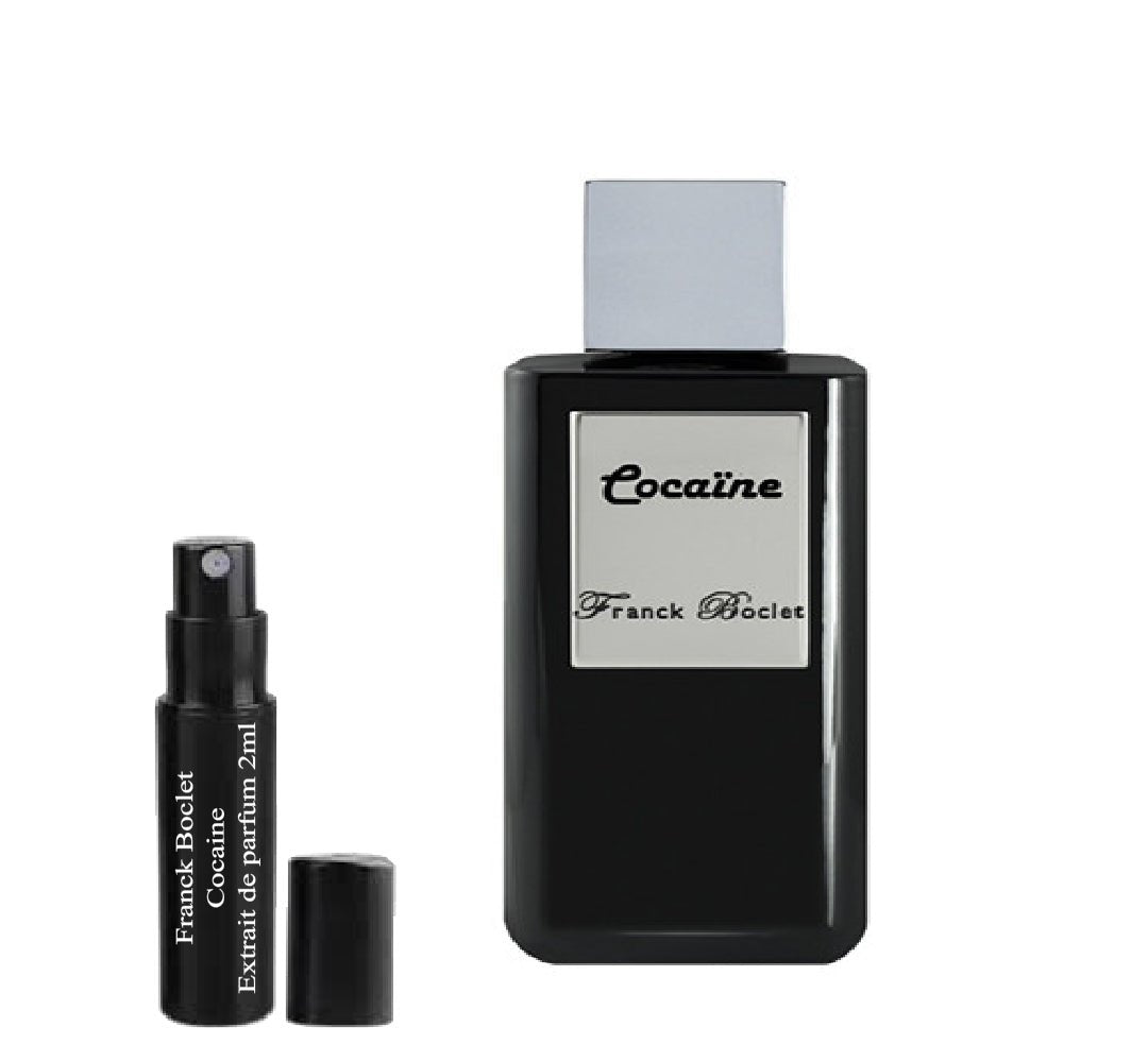 Franck Boclet Cocaine 2ml parfymprov, Franck Boclet Cocaine 2ml parfumeprøve, Franck Boclet Cocaine 2ml parfumstalen, Franck Boclet Cocaine 2ml muestra de perfume