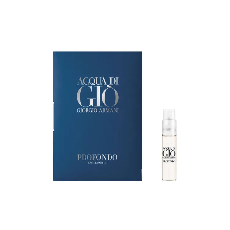 Giorgio Armani Profondo 1,2 ml 0,04 fl. onz. muestras oficiales de perfumes