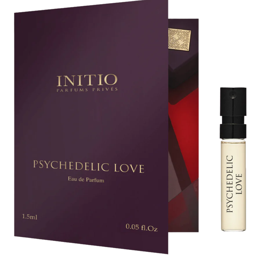 Muestra oficial del perfume Initio Psychedelic Love (1,5 ml - 0,05 fl.oz.)