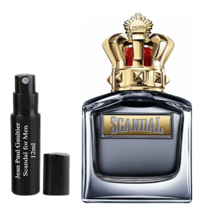 Escándalo de Jean Paul Gaultier para hombres 12 ml 0,41 fl. onz. vzorek parfému, Escándalo de Jean Paul Gaultier para hombres 12ml 0.41 fl. onz. δείγμα αρώματος, Escándalo de Jean Paul Gaultier para hombres 12 ml 0,41 fl. onz. perfume próbka, Escánda