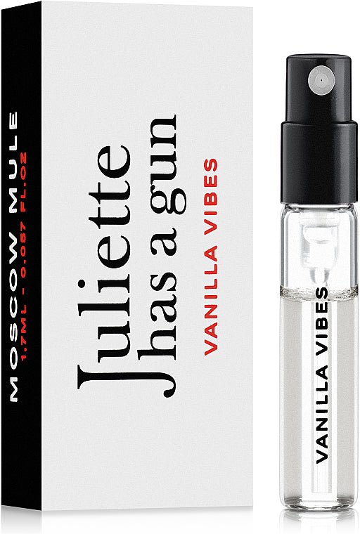 Muestra oficial de la fragancia Juliette Has a Gun Vanilla Vibes 1,7 ml