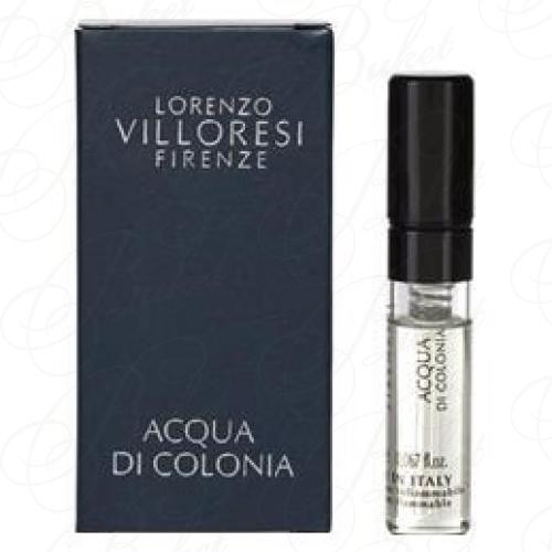Lorenzo Villoresi Firenze Acqua Di Colonia muestra de fragancia oficial 2ml