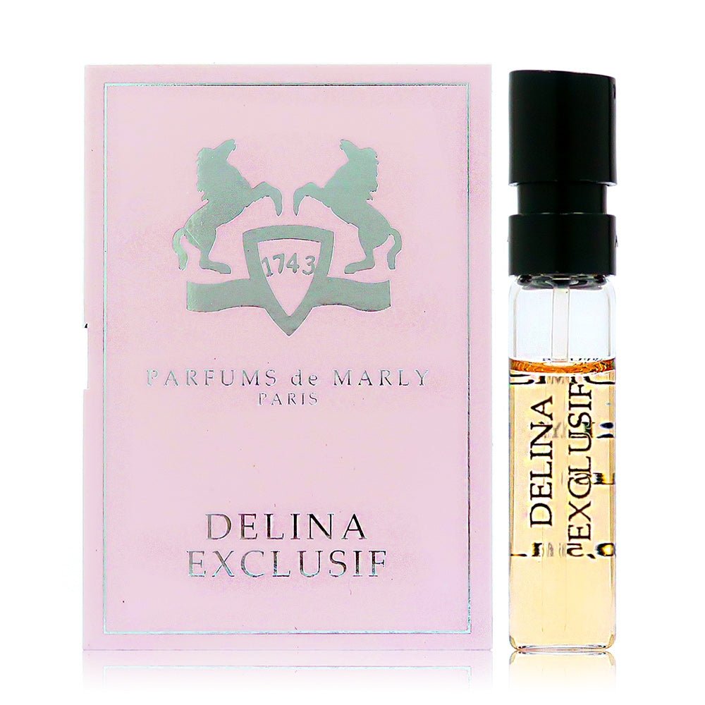 Parfums De Marly Delina Exclusif 1,2 ml 0,05 fl.o.z. hivatalos parfüm minta, Parfums De Marly Delina Exclusif 1.2ml 0.05 fl.o.z. amostra oficial de perfume, Parfums De Marly Delina Exclusif 1.2ml 0.05 fl.o.z. 官方香水样品, Mostră oficială de parfum Parfums