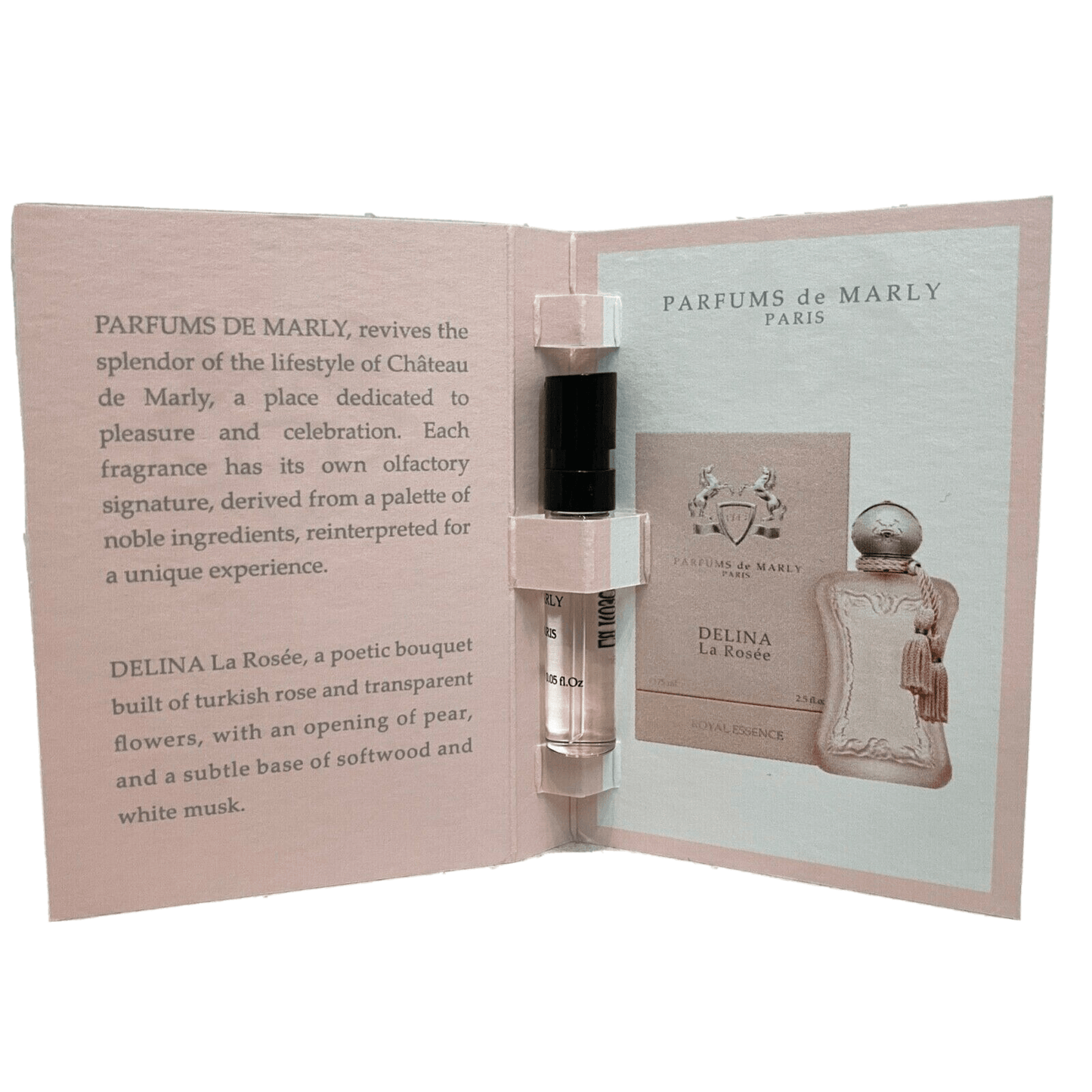 Parfums De Marly Delina La Rosee muestra de perfume oficial 1,5 ml 0,05 fl. onz.