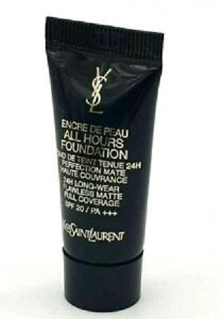 Base de maquillaje All Hours de Yves Saint Laurent, 5 ml (0,16 fl. oz.), muestra oficial para el cuidado de la piel, tono BR 05 Cool Milk