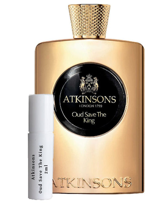 Muestras de Atkinsons Oud Save The King de 2 ml