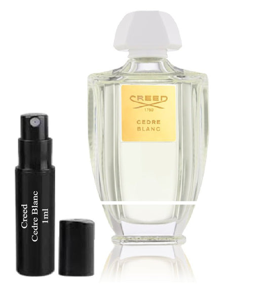 Credo Cedre Blanc 1ml 0.03 fl. onz. muestra de perfume, Creed Cedre Blanc 1ml 0.03 fl. onz. 液量オンス公式香水サンプル, Creed Cedre Blanc 1ml 0.03 fl. onz. парфюмна проба, Creed Cedre Blanc 1ml 0.03 fl. onz. échantillon de parfum, Creed Cedre Blanc 1ml 0.03 fl. o