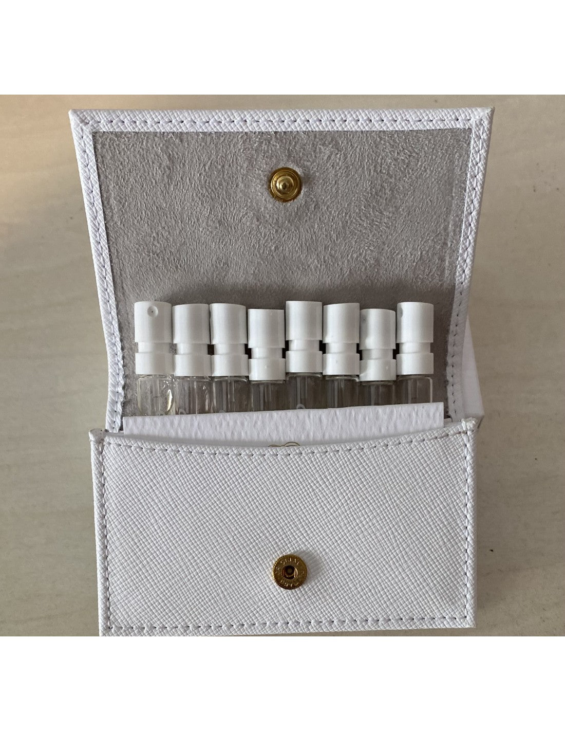 Set de muestra oficial de Creed con estuche de cuero de lujo (mujer)