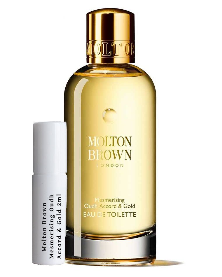 Muestras de Molton Brown Mesmerising Oudh Accord & Gold de 2 ml