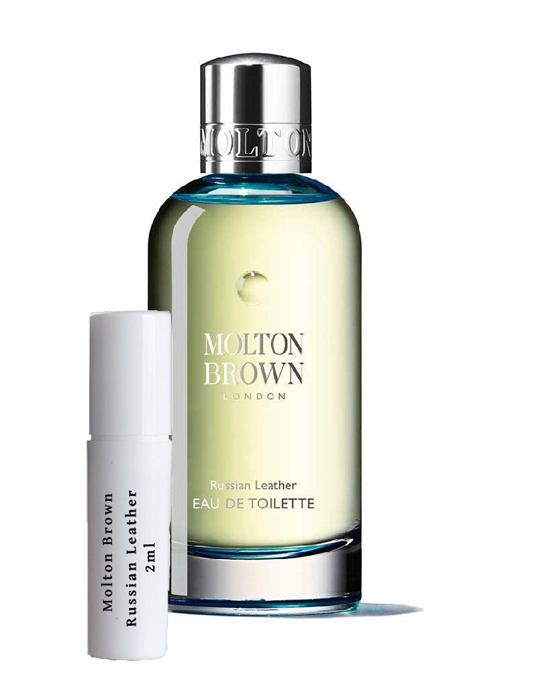Muestras de cuero ruso Molton Brown de 2 ml